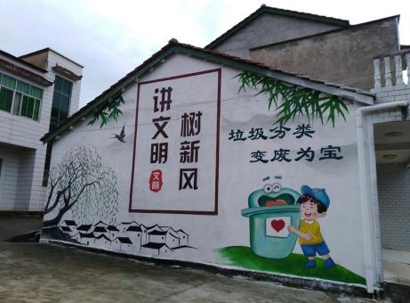 永顺墙绘是现在流行的墙体广告