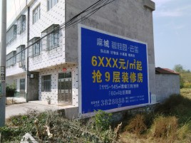 永顺墙体广告质量分析