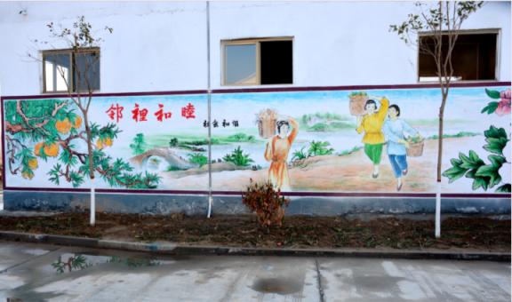 永顺乡镇文化墙 乡风文明焕发新活力