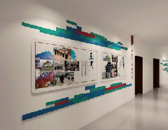 永顺企业文化墙用什么材料好？