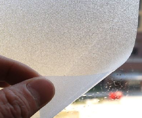 永顺玻璃门外面粘广告用什么材料好？