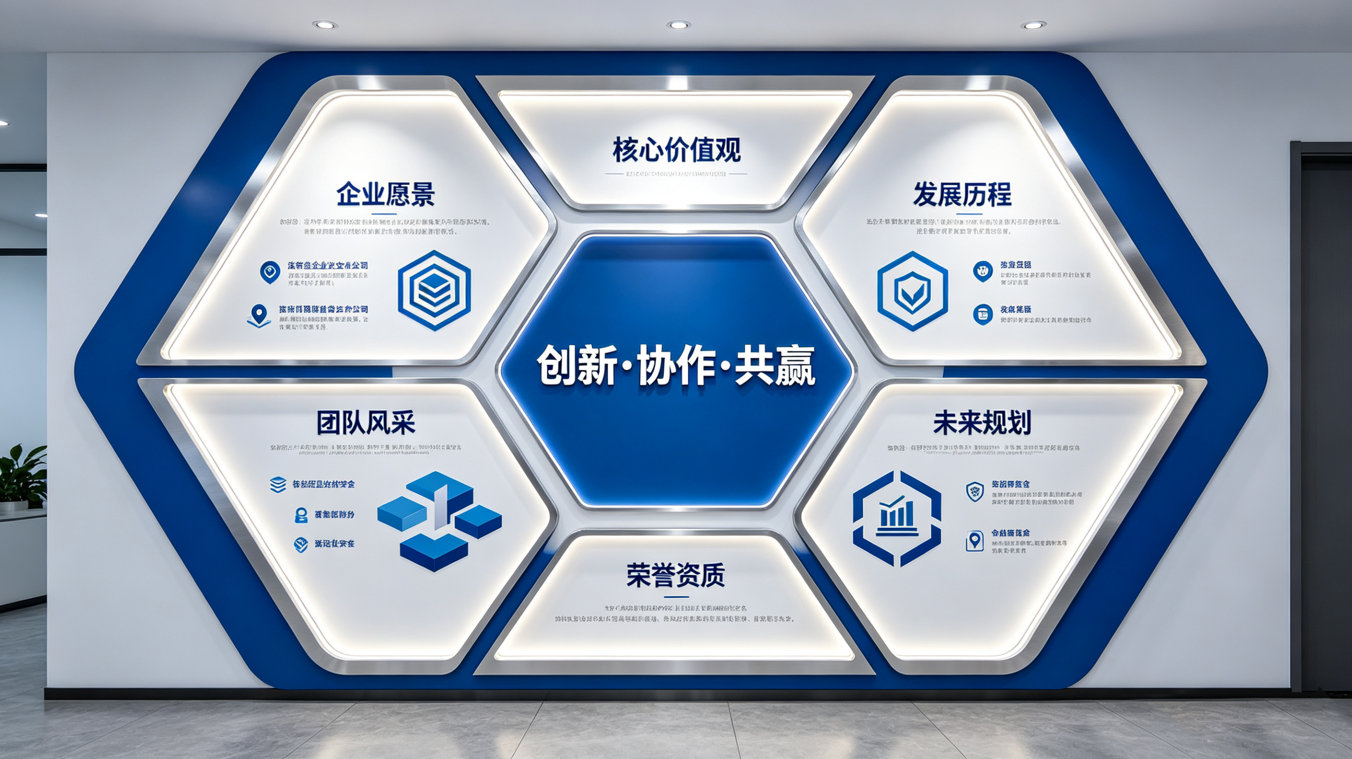 永顺企业文化墙六边形避坑指南（新手常犯5个错误）
